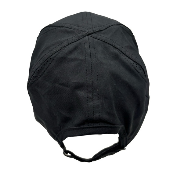 Nike Featherlight Dri-Fit Black Adjustable Hat Running Cap Lightweight Unisex - Picture 5 of 9